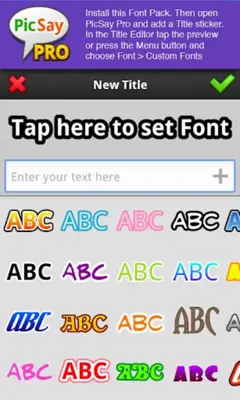 Font Pack Dieter Steffmann - B android App screenshot 1